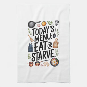 Keuken Handdoeken Grappig Quote Keuken Handdoek