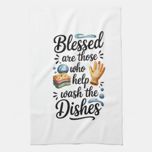 Keuken Handdoeken-Grappige Quote Keuken Handdoek