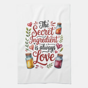 Keuken Handdoeken-Grappige Quote Keuken Handdoek