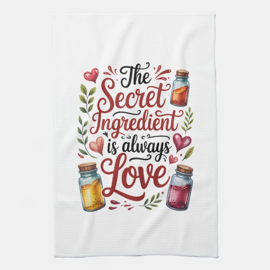 Keuken Handdoeken-Grappige Quote Keuken Handdoek (Verticaal)