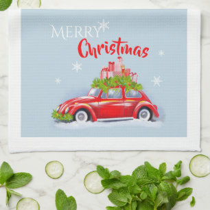 Keuken handdoeken voor vrolijke kerst.