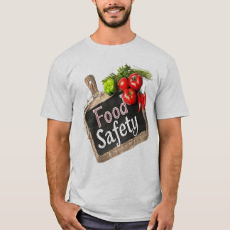Keuken Hygiëne Krijt Teken T-shirt
