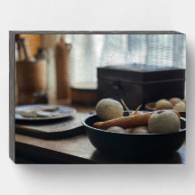 Keuken in het Lincoln Home, op Wood Lijst