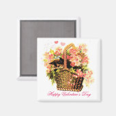 keuken in mandje magneet (Voorkant / Achterkant)