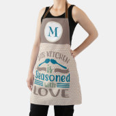 Keuken is gekruid met liefde Monogram Gift Schort (Insitu)