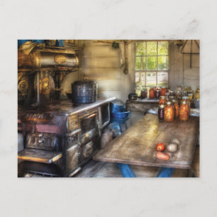 Keuken - keuken in het thuisland briefkaart