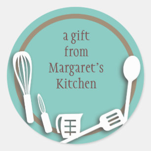 Keuken kookgerei van mijn keuken stickers