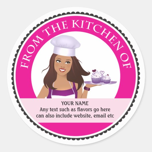 Keuken Label Bakkerij Professioneel Ontwerp (Voorkant)