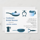 Keuken met bridal Shower-uitnodiging Kaart (Voorkant)