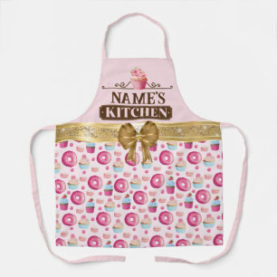 Keuken met eigen naam, Happy Baking en Gouden Boog Schort