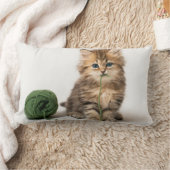 Keuken met groene garens kussen (Deken)