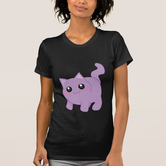 Keuken - paars en schattig t-shirt (Voorkant)