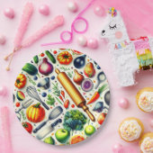 Keuken. Papieren Bordje (Feest)