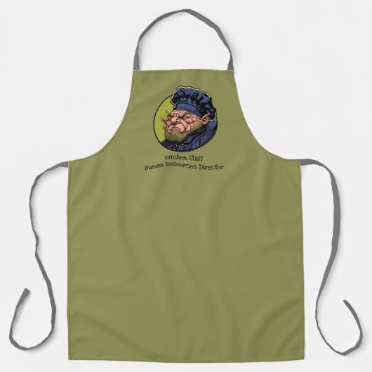 Keuken Personeel HR directeur Schort (Voorkant)