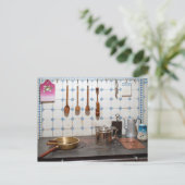 Keuken van de nieuwe kunst briefkaart (Staand voorkant)