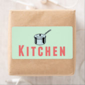 Keuken Verhuisdoos Label Sticker (Insitu)