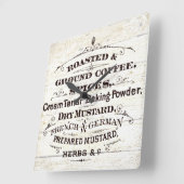 keuken vierkante klok (Hoek)