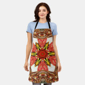 keuken voor Afrikaanse vrouwen Schort (Gedragen)