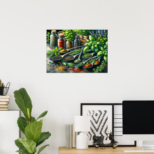 Keuken voor leuke eters poster