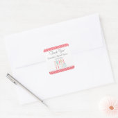 Keuken Vrijgezellenfeest Dank u Stickers (Envelop)