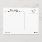 Keuken zegt dat je het bent. briefkaart (Achterkant)