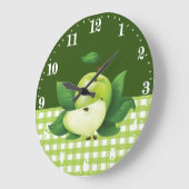 Keukenappeldecor Grote Klok (Hoek)