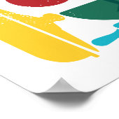 Keukenartikelen Fiesta Colors Square Poster (Hoek)