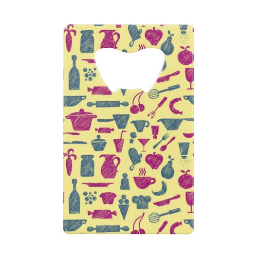 Keukenbenodigdheden Kredietkaart Flessenopener (Voorkant)