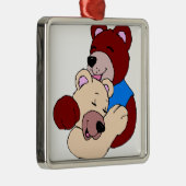 KeukenBeren Metalen Ornament (Rechts)