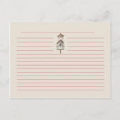 Keukenbergkaarten voor elk land briefkaart (Achterkant)