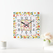 Keukenbloemen Vierkante Klok (Huis)