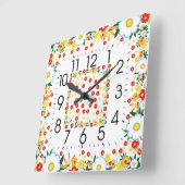 Keukenbloemen Vierkante Klok (Hoek)