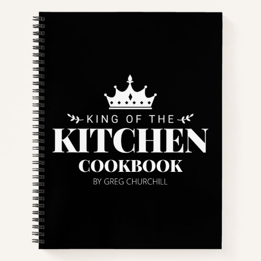 Keukenboek recept gepersonaliseerd notitieboek (Voorkant)