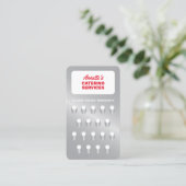 Keukenbonen Visitekaartje (Staand voorkant)