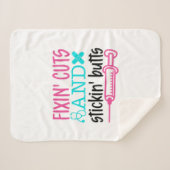 Keukenbont voor de spots sherpa deken (Voorkant (horizontaal))