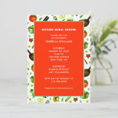 Keukenbridal Shower Invitation Kaart (Staand voorkant)