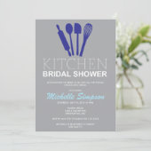 Keukenbridal Shower Invitation Kaart (Staand voorkant)