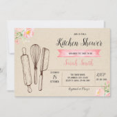 Keukendouche-uitnodiging Kaart (Voorkant)