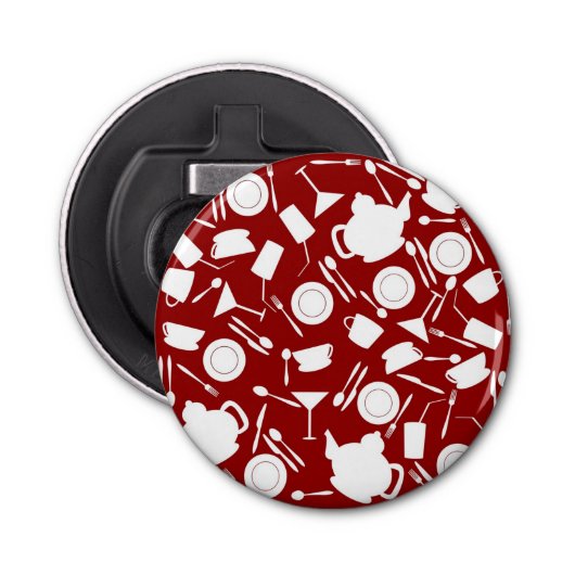 Keukenelementenpatroon Button Flesopener (Voorkant)