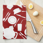 Keukenelementenpatroon Theedoek (Quarter Fold)
