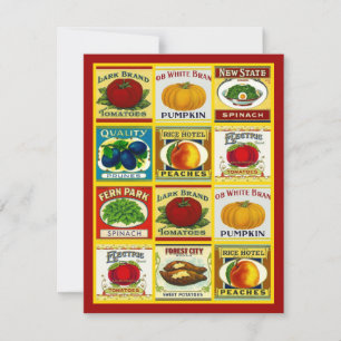  Keukenetiketten Bridal Shower-uitnodigingen Kaart