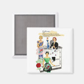 keukenfornuis magneet (Voorkant / Achterkant)