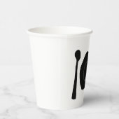 keukengereedschap papieren bekers (Rechts)