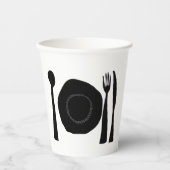 keukengereedschap papieren bekers (Voorkant)