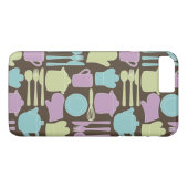 Keukengereedschap Patroon 2 Case-Mate iPhone Case (Achterkant (Horizontaal))