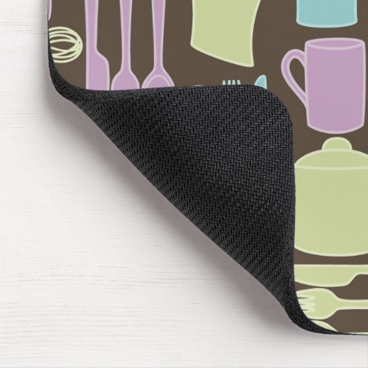 Keukengereedschap Patroon 2 Muismat (Hoek)