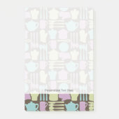 Keukengereedschap Patroon 2 Post-it® Notes (Voorkant)
