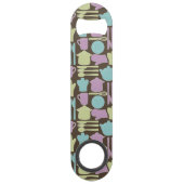 Keukengereedschap Patroon 2 Speed Flessenopener (Achterkant)