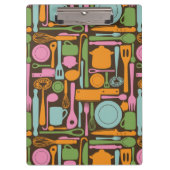 Keukengereedschap Patroon 3 Klembord (Voorkant)