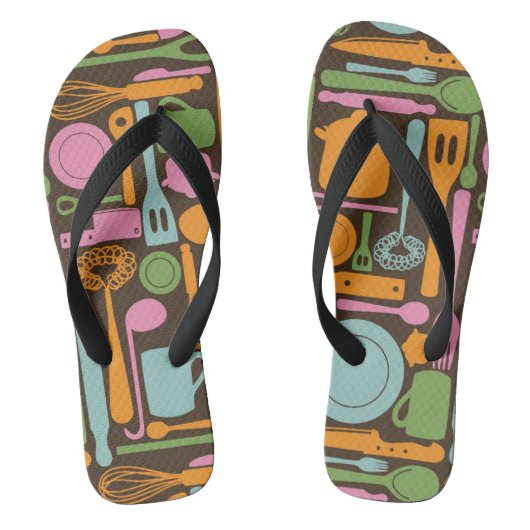 Keukengereedschap Patroon 3 Teenslippers (Voetbed)